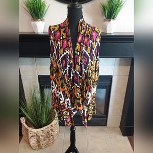 Cato XL Ladies Drape Front Vest